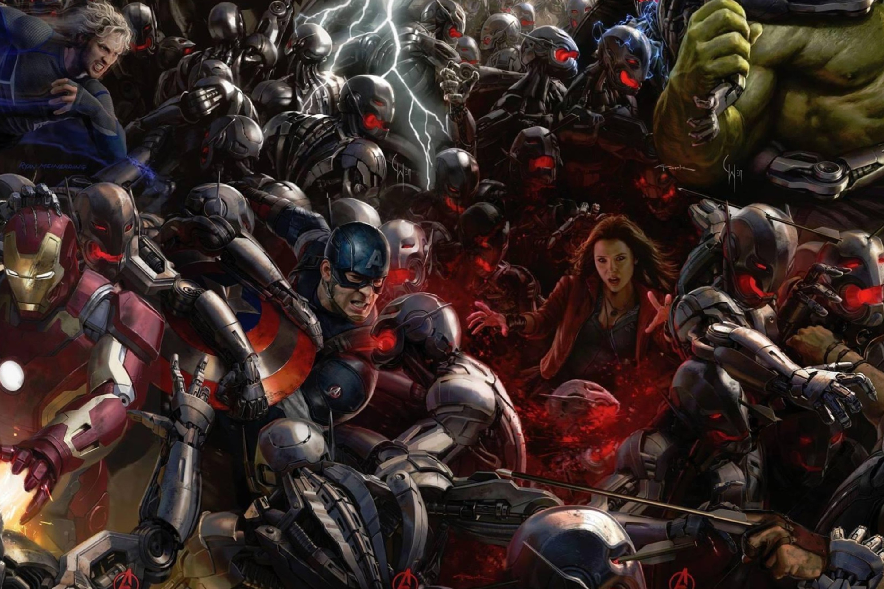 Das Avengers: Age of Ultron Wallpaper 2880x1920