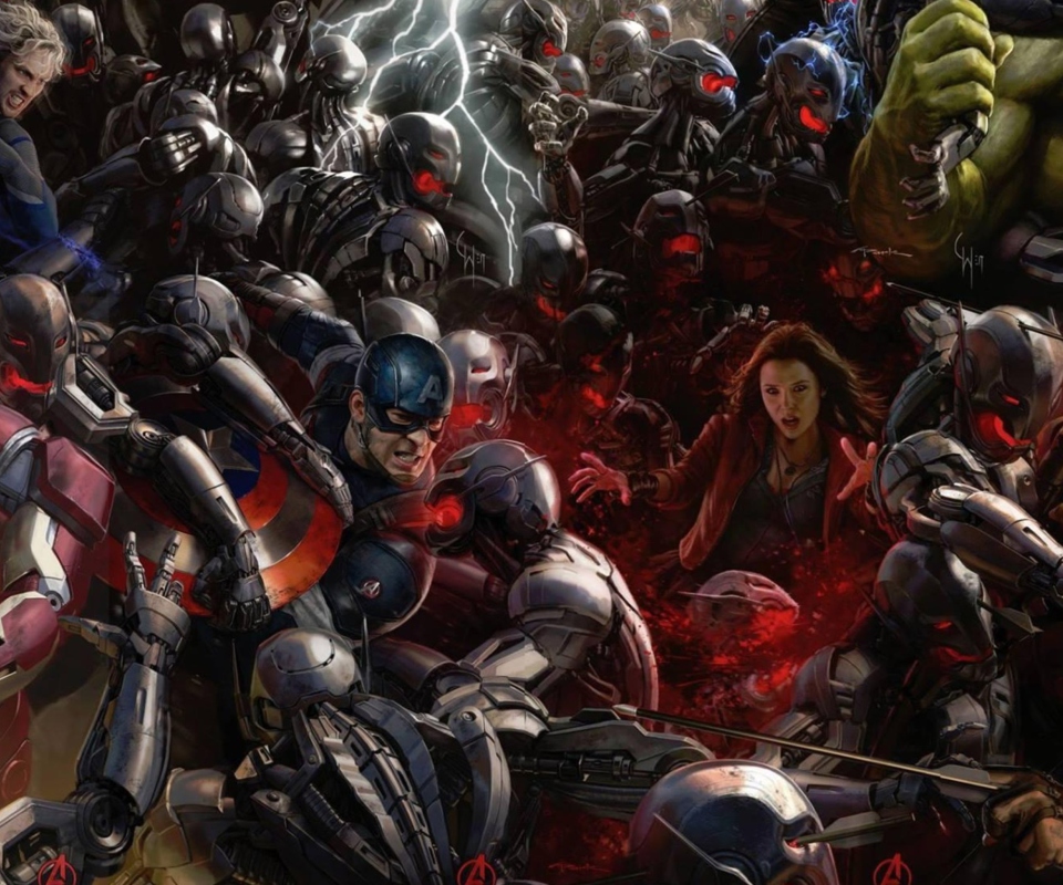 Das Avengers: Age of Ultron Wallpaper 960x800