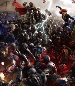 Avengers: Age of Ultron - Obrázkek zdarma pro Nokia C6