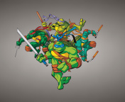 Fondo de pantalla TMNT 176x144