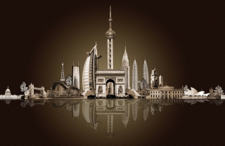 City Landmark Wallpaper for Android, iPhone and iPad