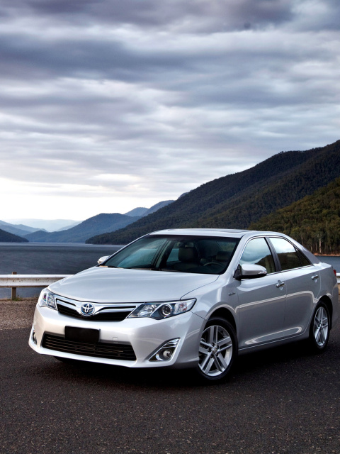 Toyota Camry Hybrid wallpaper 480x640