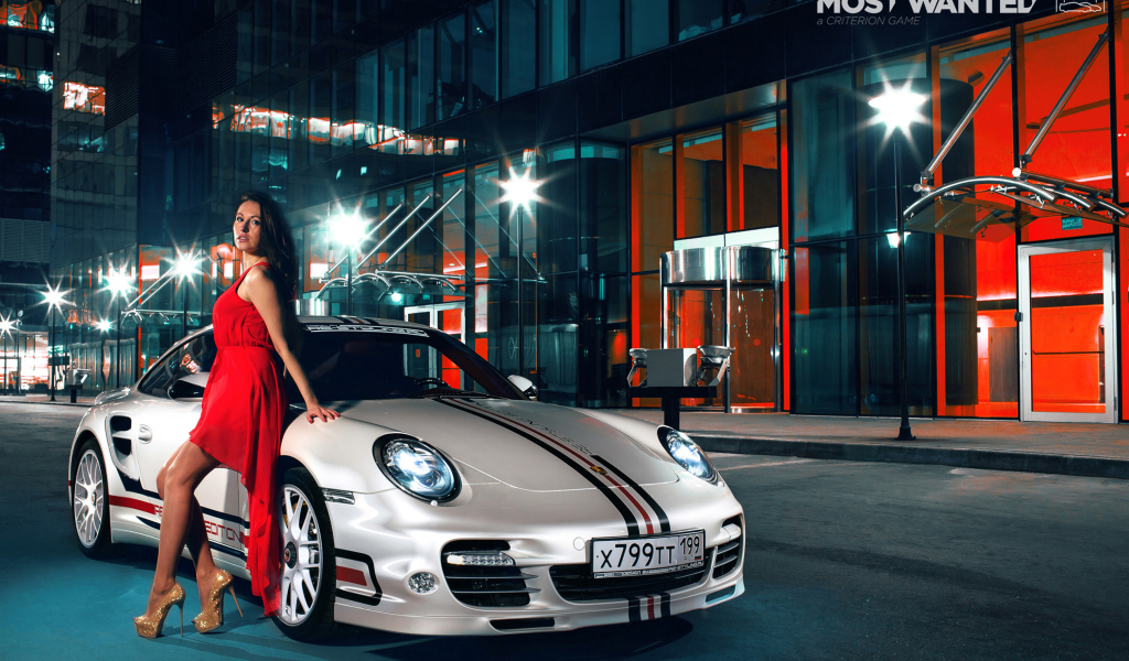 Need For Speed Most Wanted - Porsche 911 wallpaper 1024x600