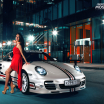 Das Need For Speed Most Wanted - Porsche 911 Wallpaper 208x208