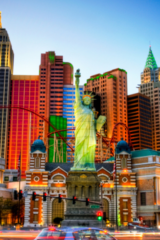 Las Vegas HD wallpaper 320x480