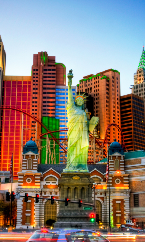 Las Vegas HD wallpaper 480x800