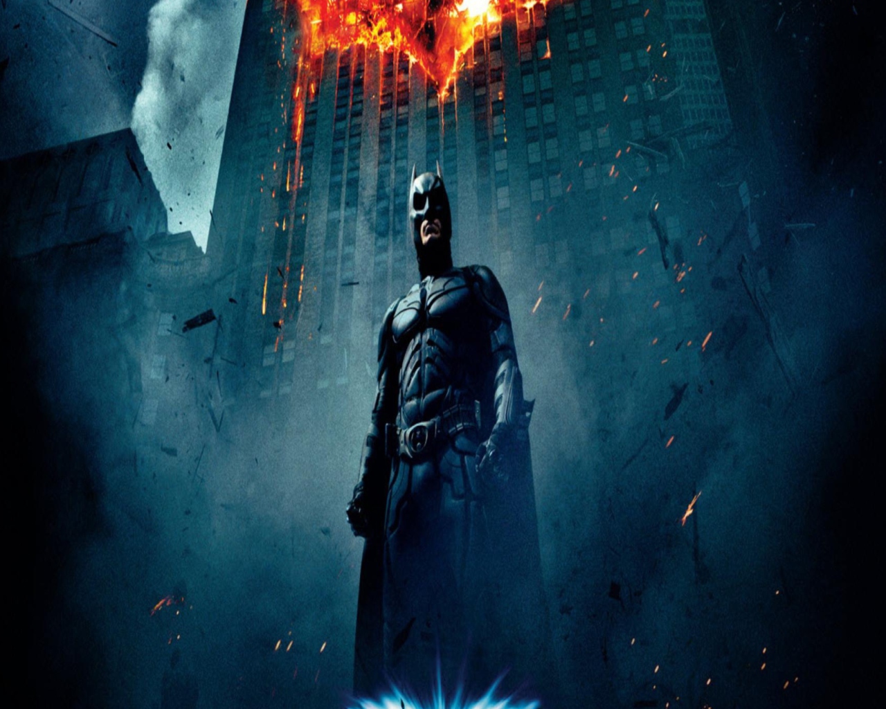 Обои The Dark Knight 1280x1024