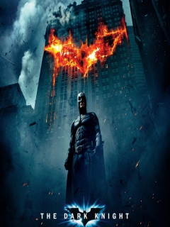 Das The Dark Knight Wallpaper 240x320