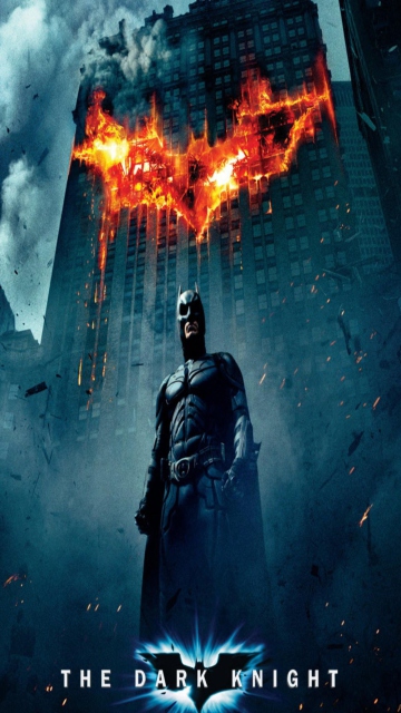 Обои The Dark Knight 360x640