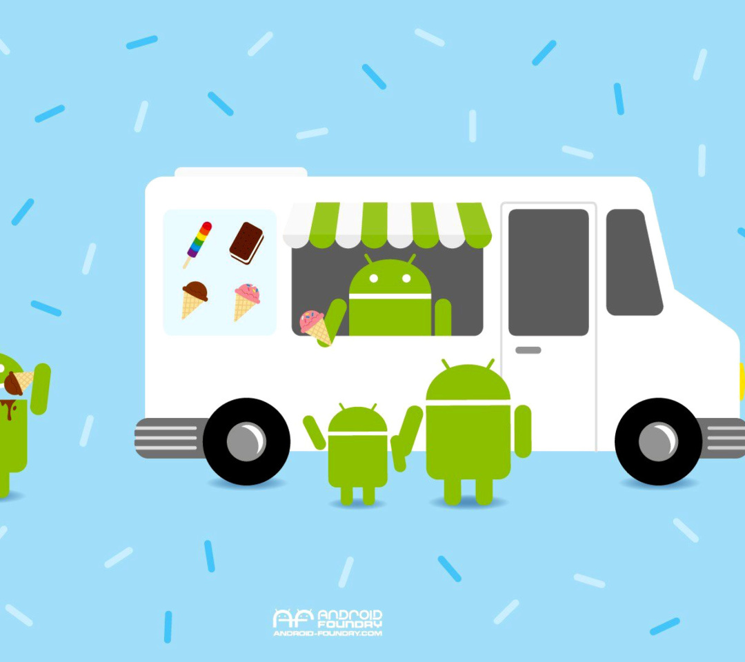 Android Ice Cream Sandwich wallpaper 1080x960