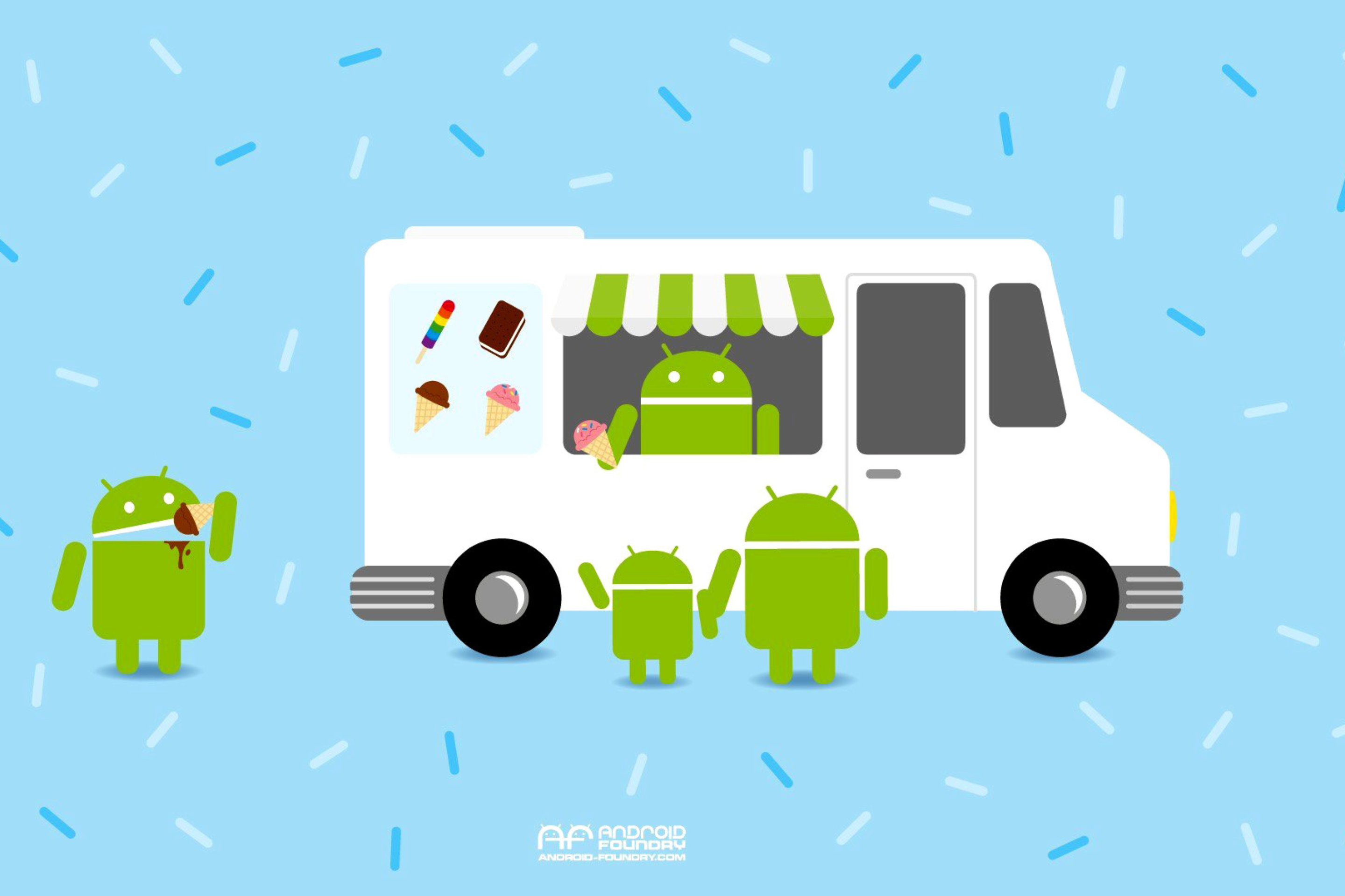 Android Ice Cream Sandwich screenshot #1 2880x1920