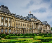 Royal Palace of Brussels wallpaper 176x144