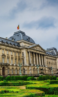 Das Royal Palace of Brussels Wallpaper 240x400