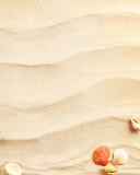 Das Sand and Shells Wallpaper 128x160