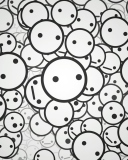 Circle Faces wallpaper 128x160