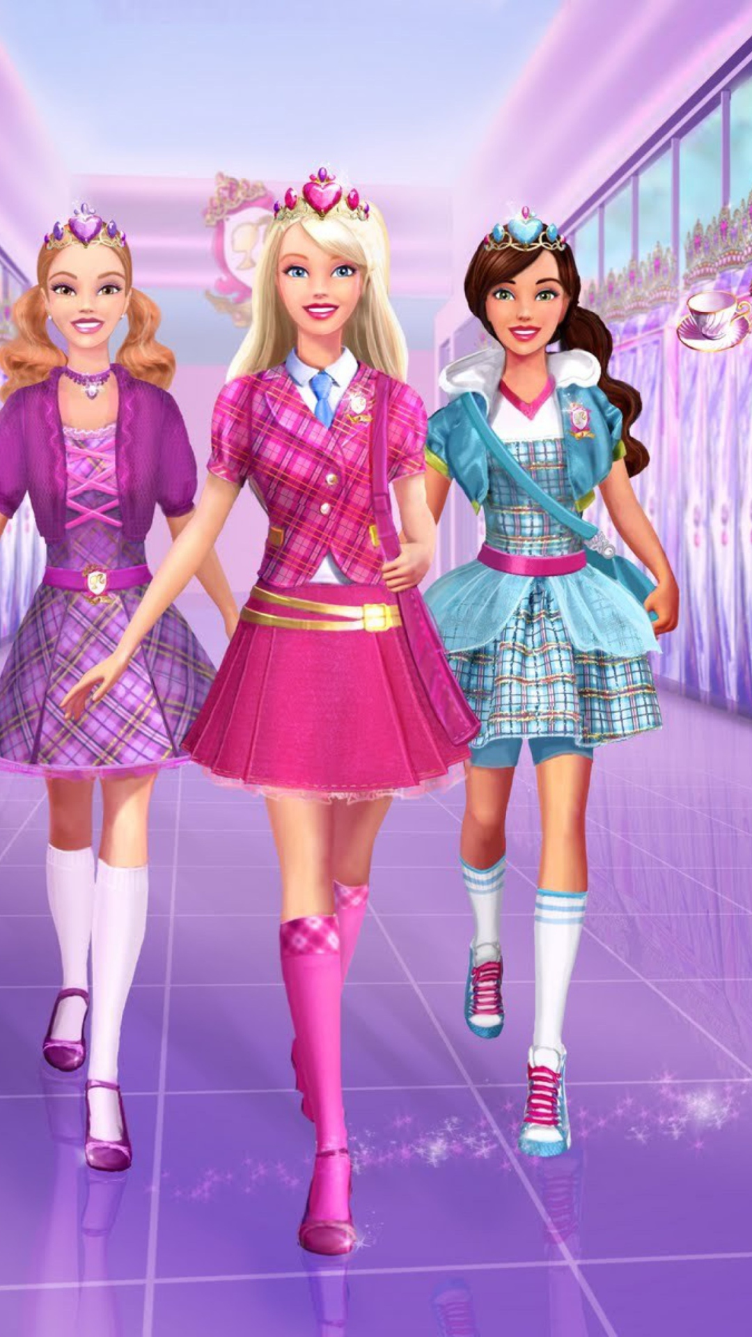 Sfondi Barbie Dolls 1080x1920