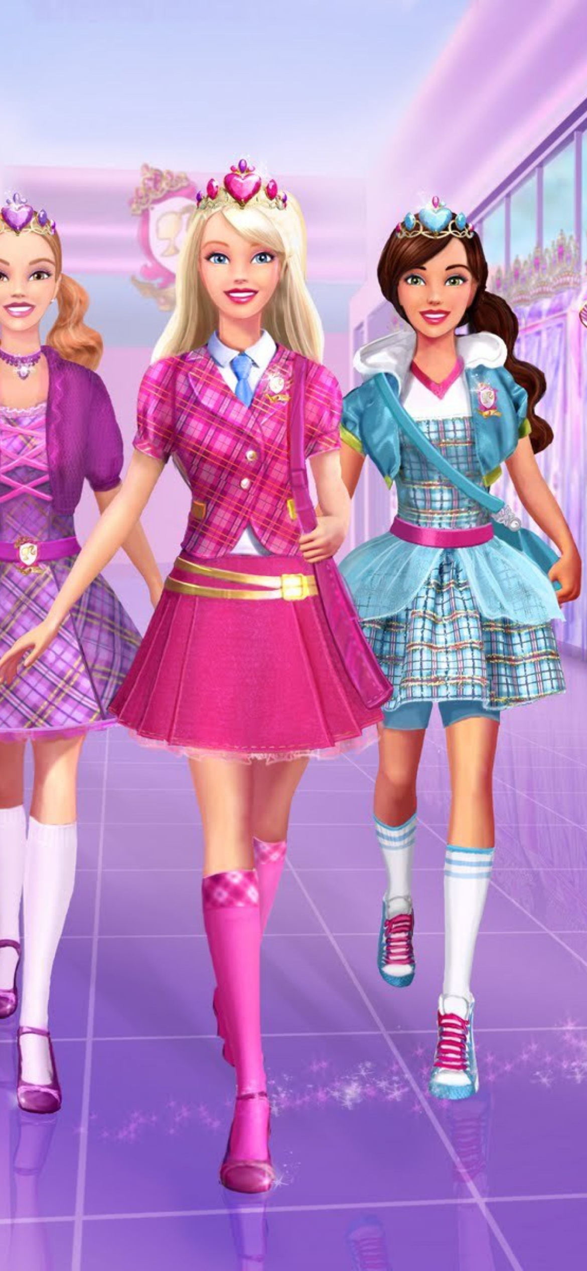 Screenshot №1 pro téma Barbie Dolls 1170x2532