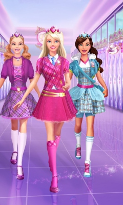 Fondo de pantalla Barbie Dolls 240x400