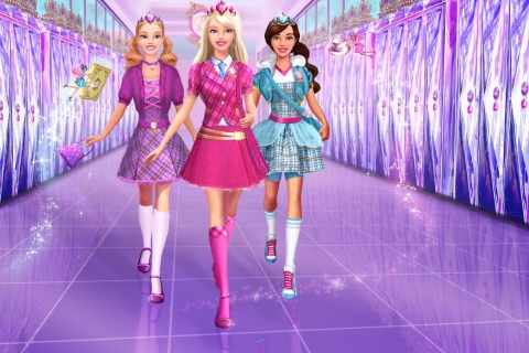 Fondo de pantalla Barbie Dolls 480x320