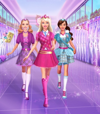 Barbie Dolls Wallpaper for Nokia Asha 306