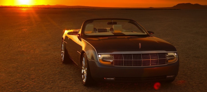 Lincoln Mark X Concept wallpaper 720x320