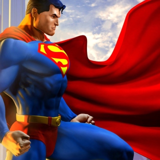 Man Of Steel - Obrázkek zdarma pro iPad