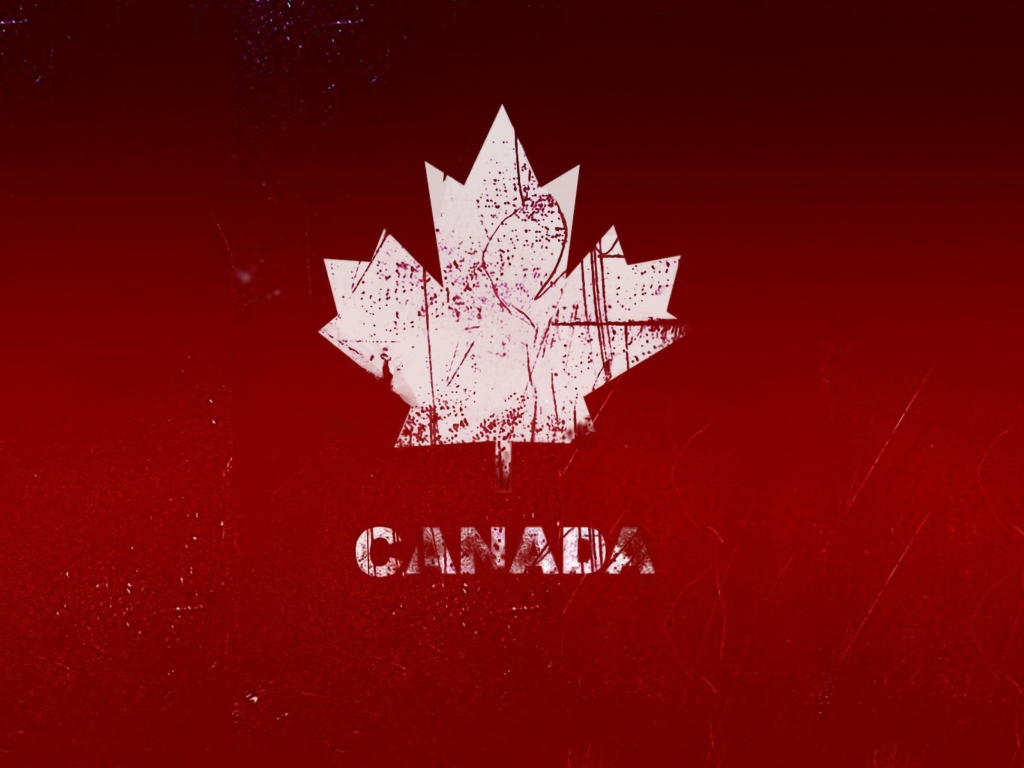 Canada Maple Leaf wallpaper 1024x768