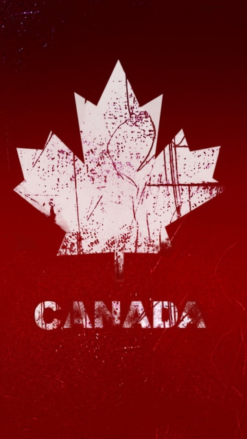 Fondo de pantalla Canada Maple Leaf 360x640