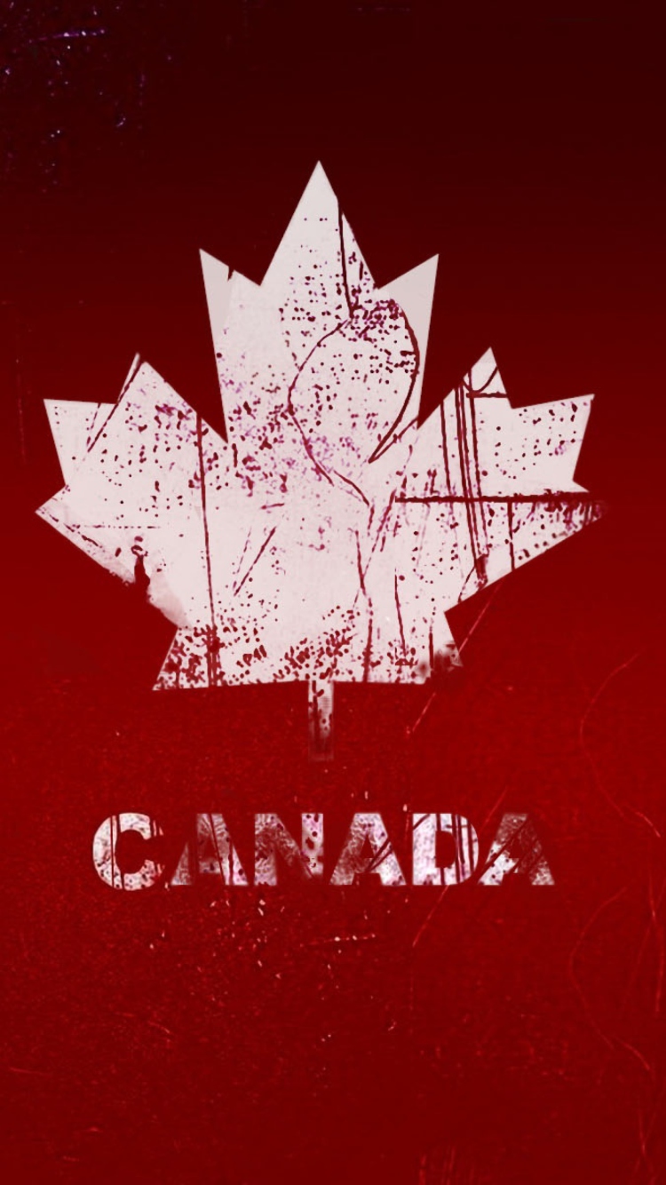 Fondo de pantalla Canada Maple Leaf 750x1334