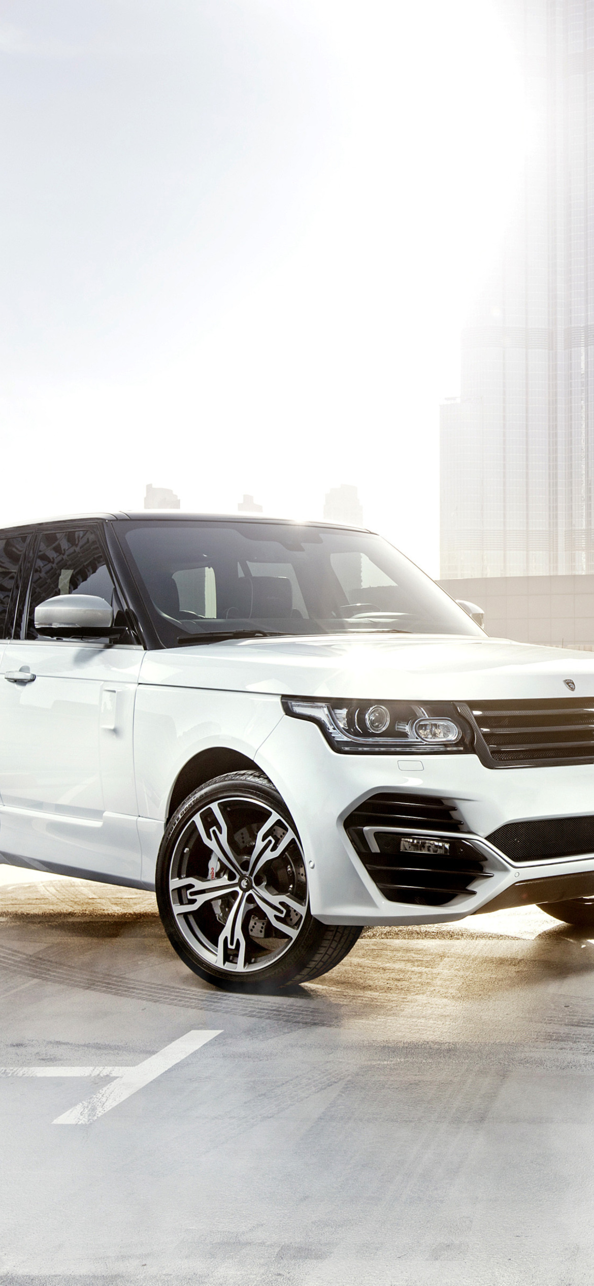 ARES Design Range Rover 600 Supercharged wallpaper 1170x2532