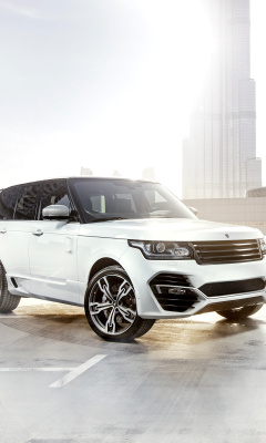 Screenshot №1 pro téma ARES Design Range Rover 600 Supercharged 240x400