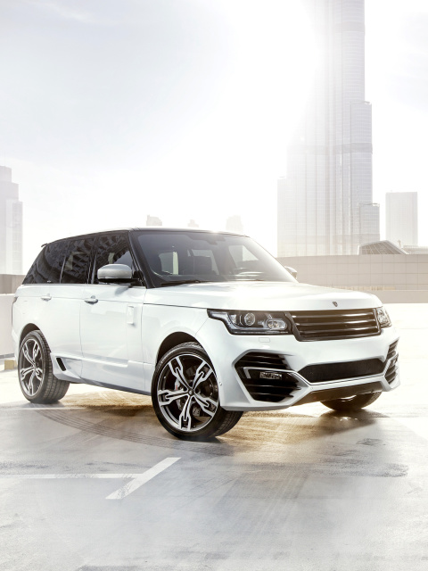 ARES Design Range Rover 600 Supercharged wallpaper 480x640