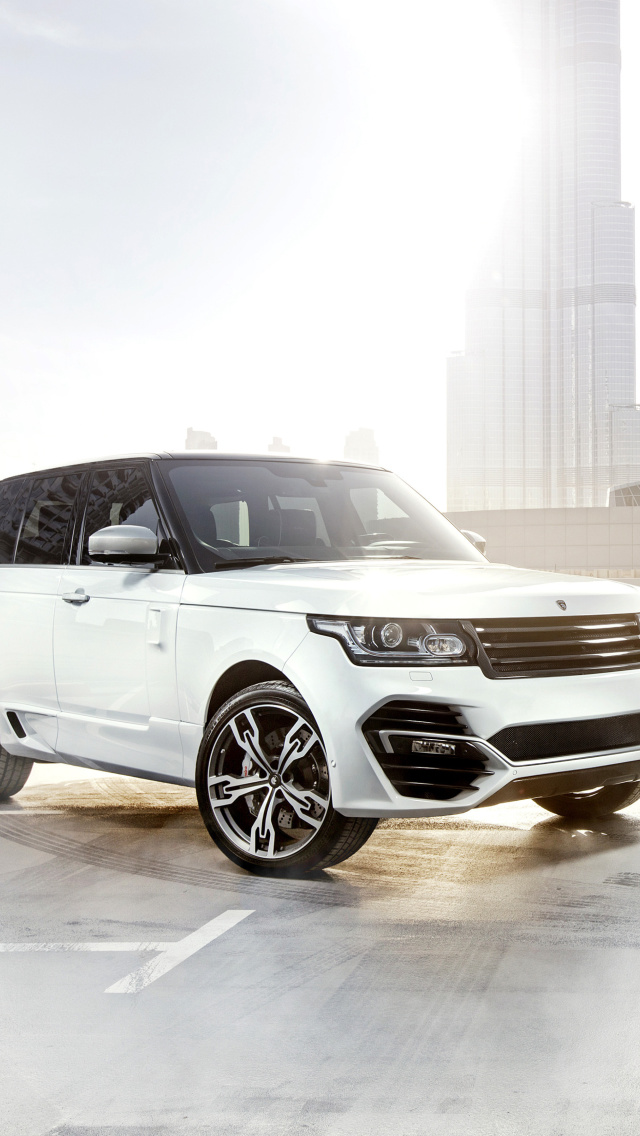 ARES Design Range Rover 600 Supercharged wallpaper 640x1136