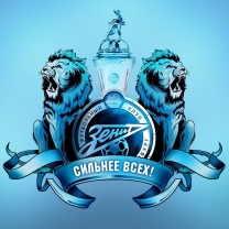 Das FC Zenit Saint Petersburg Wallpaper 208x208