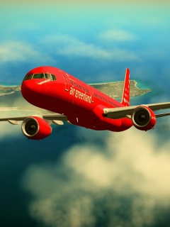 Boeing 757 screenshot #1 240x320