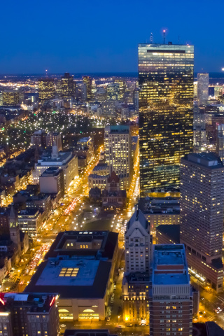 Das Boston Massachusetts Capital Wallpaper 320x480