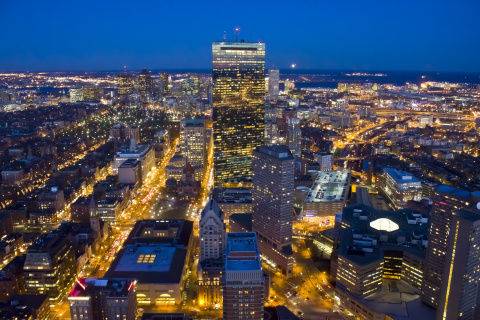 Das Boston Massachusetts Capital Wallpaper 480x320