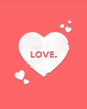 Love Heart wallpaper 128x160