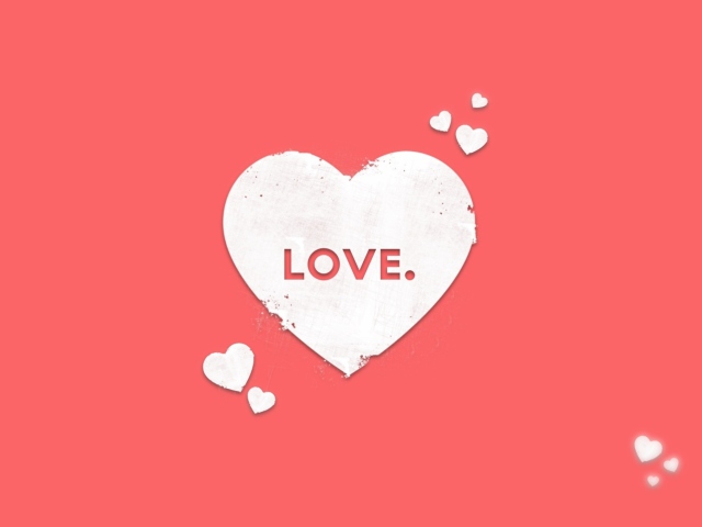 Das Love Heart Wallpaper 640x480