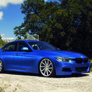 Kostenloses BMW F30 335i M Sport with Vossen CVT Wallpaper für iPad mini