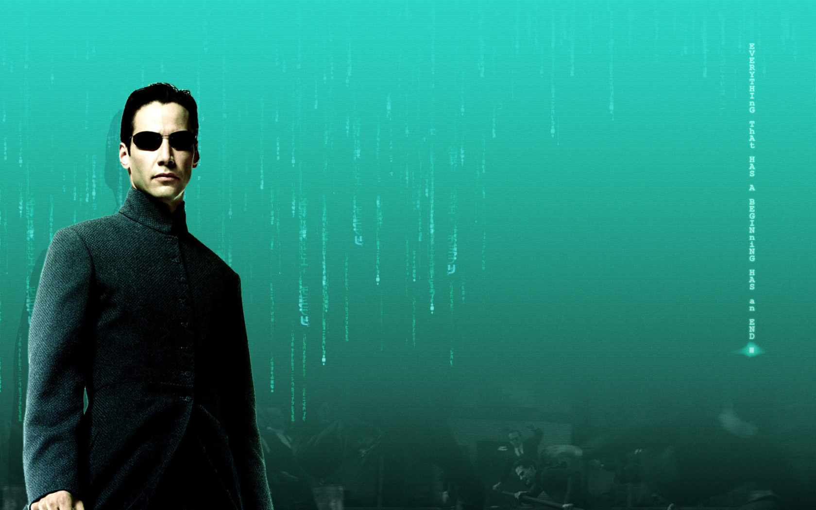 Thomas Anderson Neo in Matrix screenshot #1 1680x1050