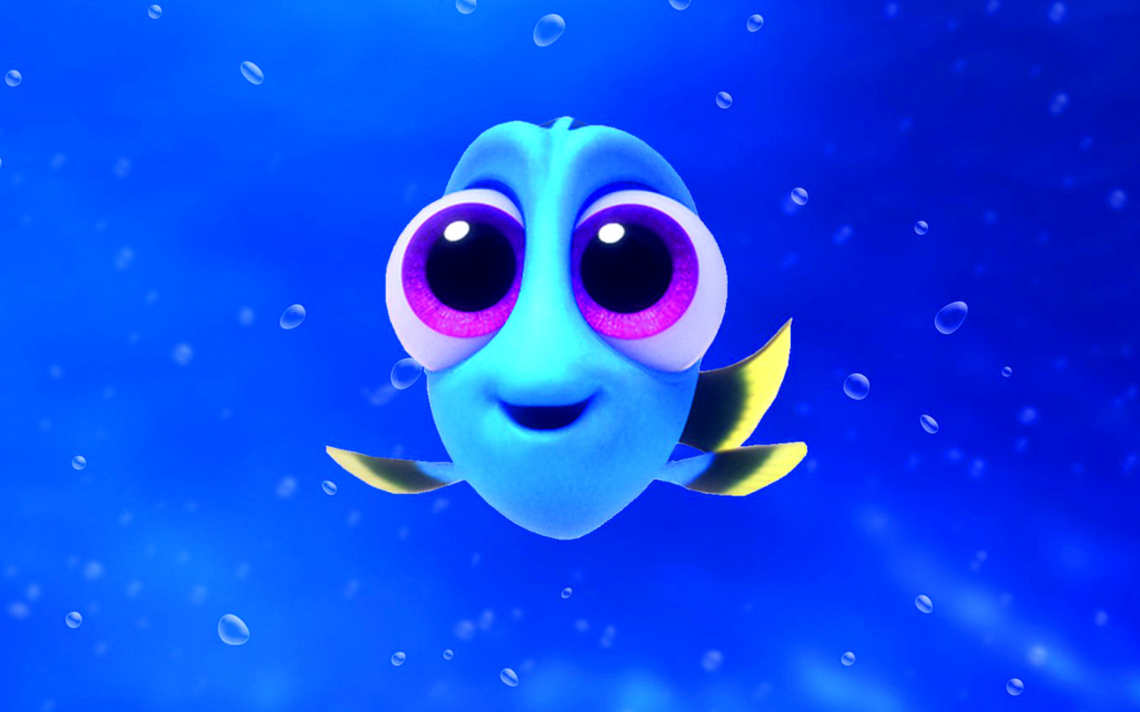 Finding Dory wallpaper 1280x800