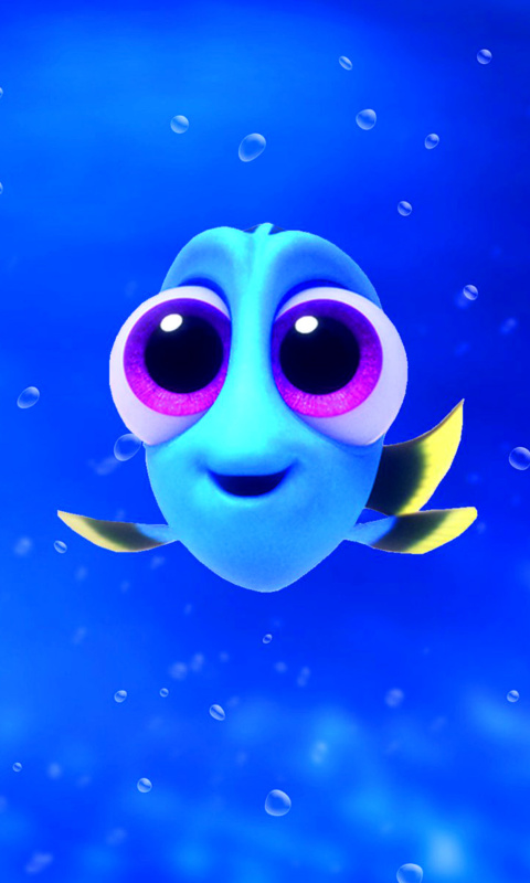 Screenshot №1 pro téma Finding Dory 480x800