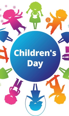 Fondo de pantalla Childrens Day 240x400