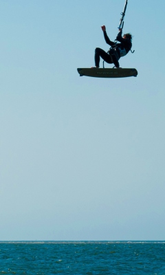 Das Kite Surfing Wallpaper 240x400