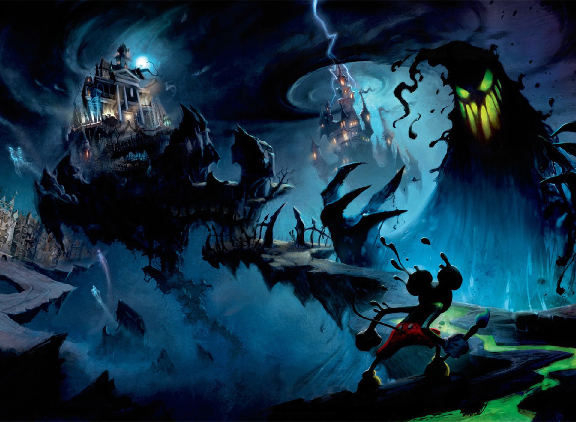 Epic Mickey screenshot #1 1920x1408