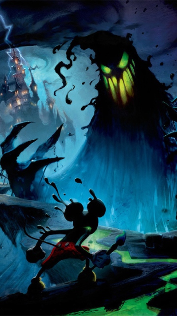 Обои Epic Mickey 360x640