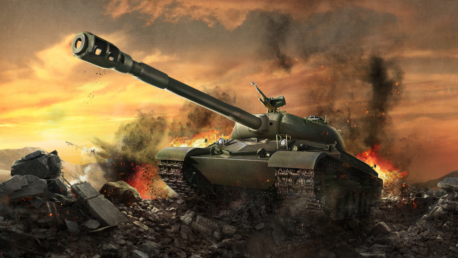 Обои World of tanks - WZ 111 1600x900