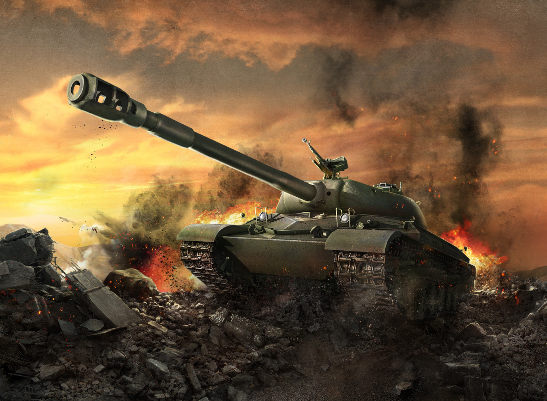 Fondo de pantalla World of tanks - WZ 111 1920x1408