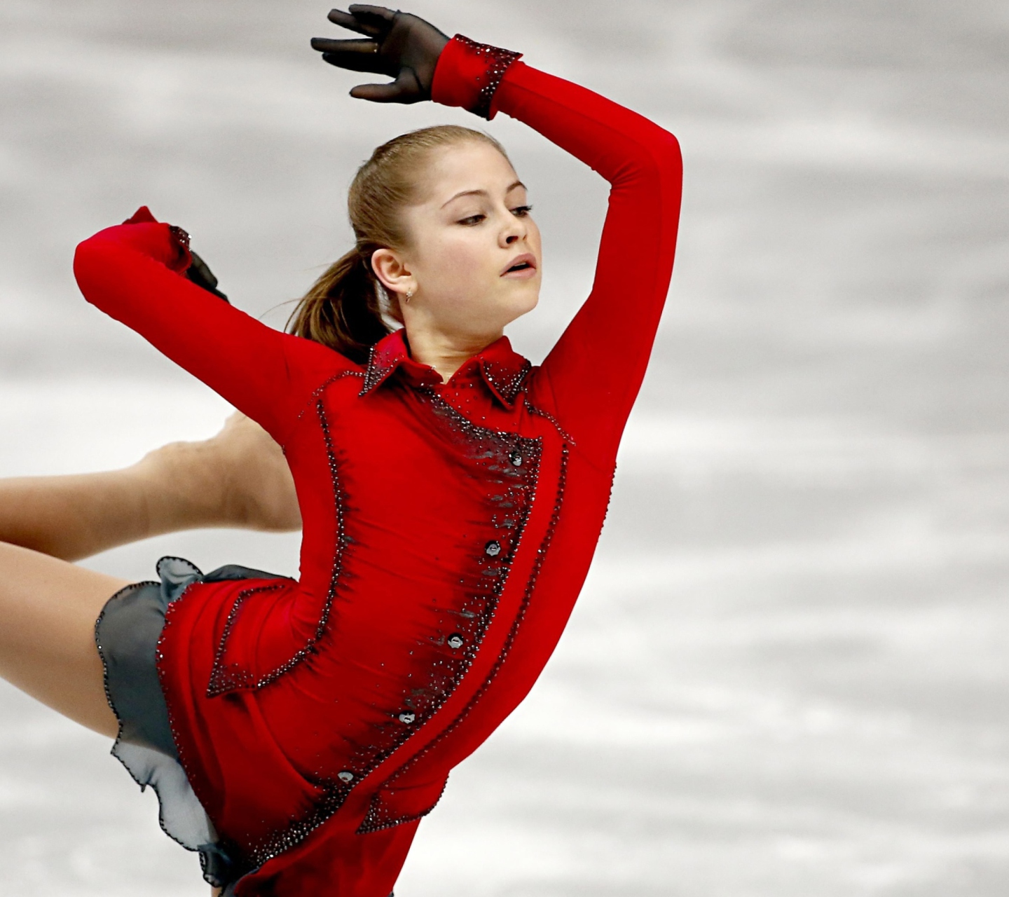 Sfondi Yulia Lipnitskaya Champion In Sochi 2014 Winter Olympics 1440x1280